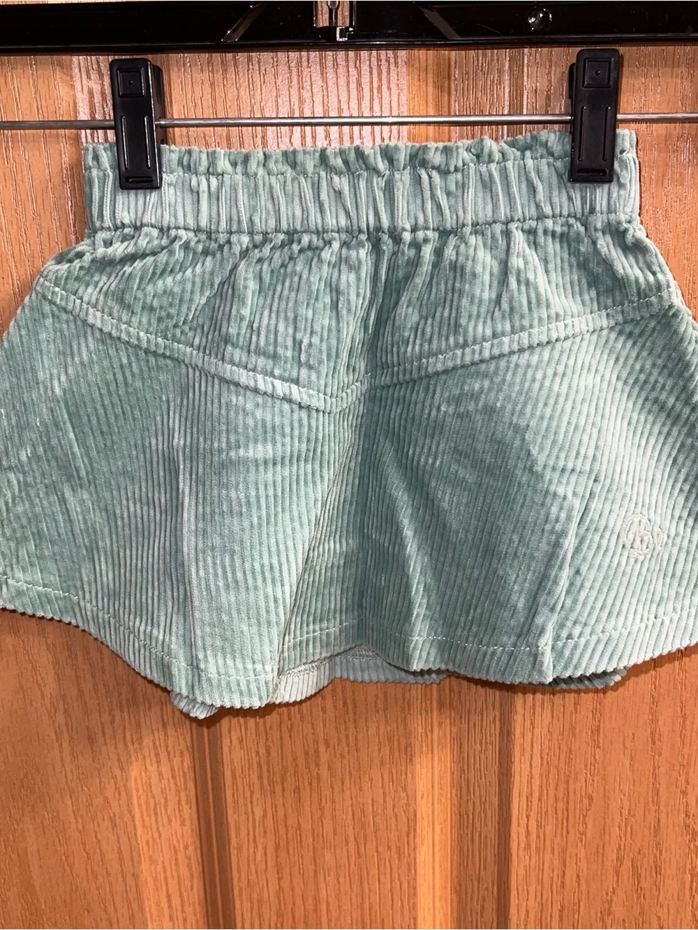 United Color of Benetton Baby Corduroy Skirt in Mint Green 12-18 M NWT